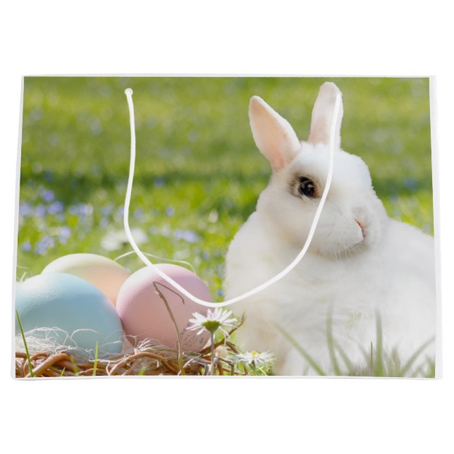 Grand sac cadeau de Pâques (Devant)