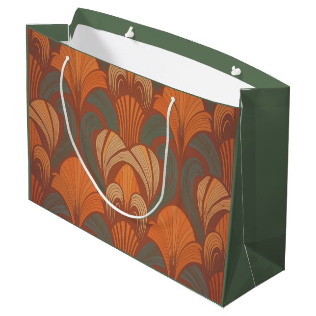 Grand Sac Cadeau Déco du désert (Dos Angle)