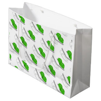 Grand Sac Cadeau Deux Pois Dans Un Pois