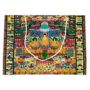 Grand Sac Cadeau Diagramme cosmique Mandala pour la méditation