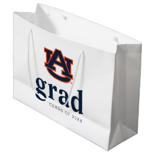 Grand Sac Cadeau Diplômé de l'Université d'Auburn   Tigers d'Auburn