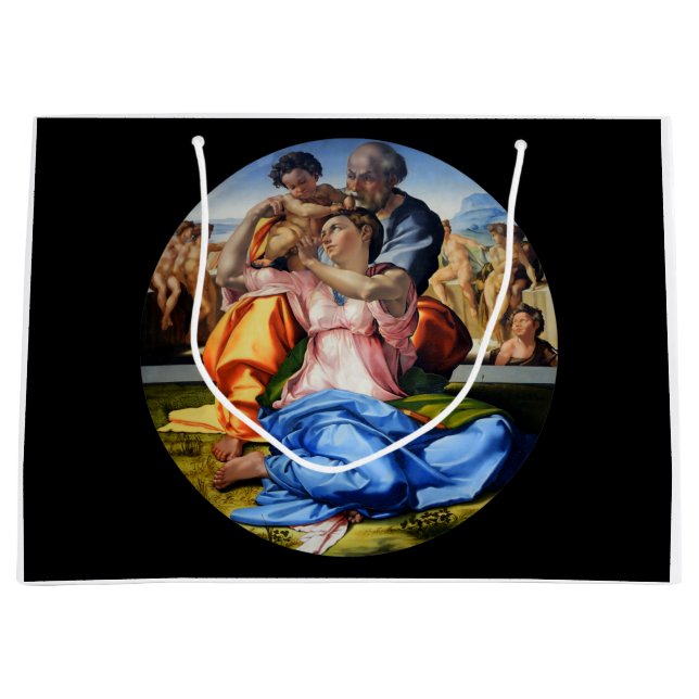 Grand Sac Cadeau Doni Tondo, Doni Madona, Michel-Ange, 1507 (Devant)