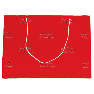 Grand Sac Cadeau Donner, c'est Vivre