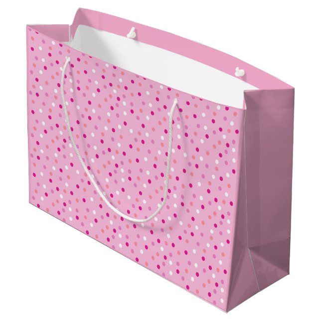 Grand Sac Cadeau Dotty gift bag (Dos Angle)
