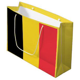 Grand Sac Cadeau Drapeau belge patriotique