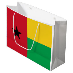 Grand Sac Cadeau Drapeau de la Guinée-Bissau