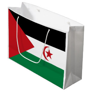 Grand Sac Cadeau Drapeau de la République arabe sahraouie démocrati