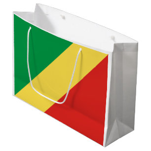 Grand Sac Cadeau Drapeau de la République du Congo