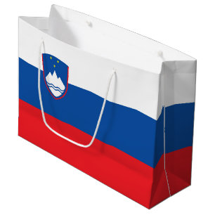 Grand Sac Cadeau Drapeau de la Slovénie