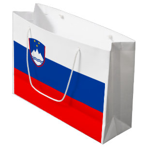 Grand Sac Cadeau Drapeau de la Slovénie