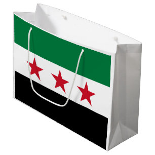 Grand Sac Cadeau Drapeau de la Syrie