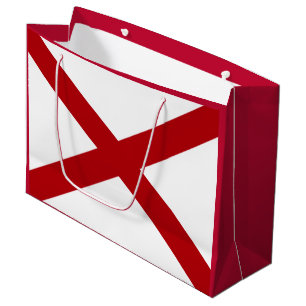 Grand Sac Cadeau Drapeau de l'Alabama