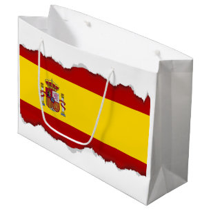 Grand Sac Cadeau Drapeau de l'Espagne