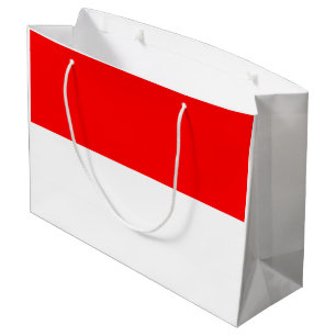 Grand Sac Cadeau Drapeau de l'Indonésie