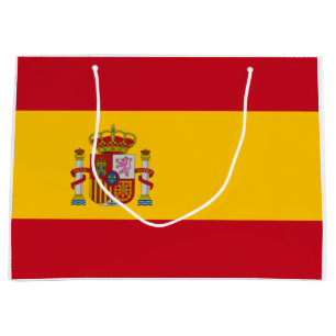 Grand Sac Cadeau Drapeau espagnol (Espagne)