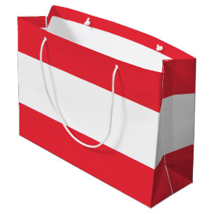 Grand Sac Cadeau Drapeau patriotique autrichien