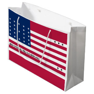 Grand Sac Cadeau Drapeau patriotique de l'atoll de Bikini