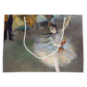 Grand Sac Cadeau Edgar Degas - L'Étoile / Danseur sur scène