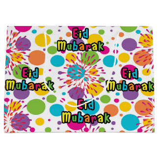 Grand Sac Cadeau Eid Mubarak