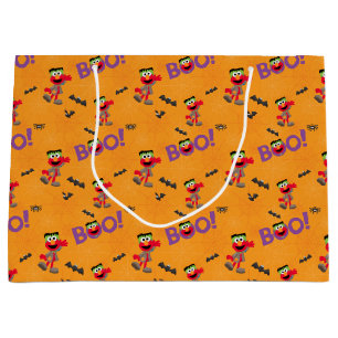 Grand Sac Cadeau Elmo Motif Halloween Boo