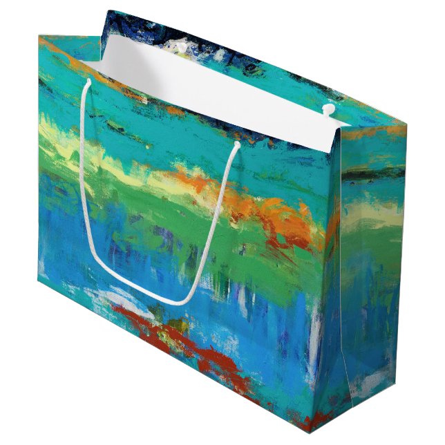 Grand Sac Cadeau En outre (Devant Angle)