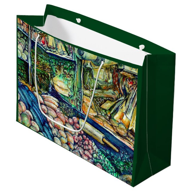 Grand Sac Cadeau Encelade (Devant Angle)