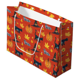 Grand Sac Cadeau Eric Carle Caterpillar Motif Halloween
