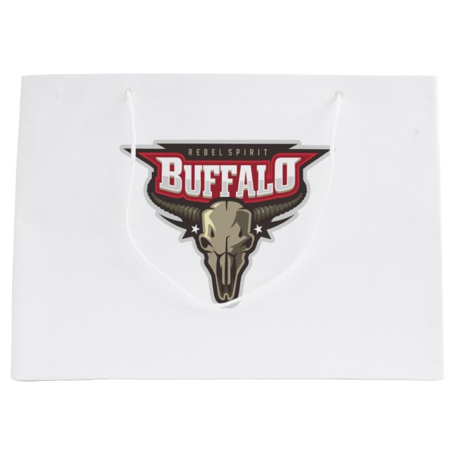Grand Sac Cadeau esprit rebelle de buffle (Devant)