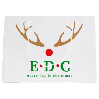 Grand Sac Cadeau Every Day is Christmas 