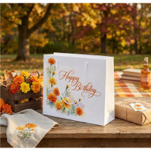 Felicitations Anniversaire Soucis Jaune Orange Aqu