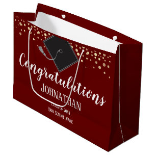 Grand Sac Cadeau Félicitations aux diplômés de 2023