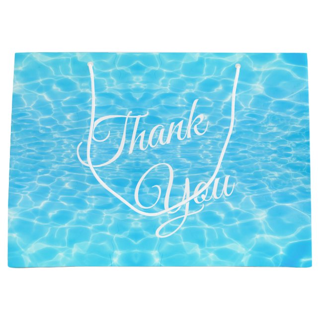 Grand Sac Cadeau Fête sur la plage Fête d'été (Devant)