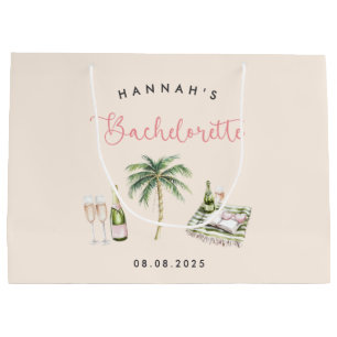 Grand Sac Cadeau Fin de semaine du Bachelorette du Pays du Vin Rose