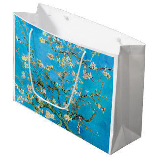 Grand Sac Cadeau Floraison des amandiers Vincent Van Gogh