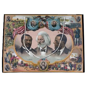 Grand Sac Cadeau Fr3d3rick Bailey Douglass avec Black Abolitionnist