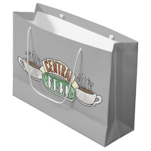 Grand Sac Cadeau FRIENDS™ Logo aquarelle Central Perk