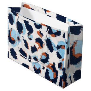 Grand Sac Cadeau Funky Leopard Motif zoo animal art animal
