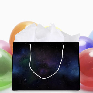 Grand Sac Cadeau Galaxie de la nébuleuse du voile céleste Champ d'é