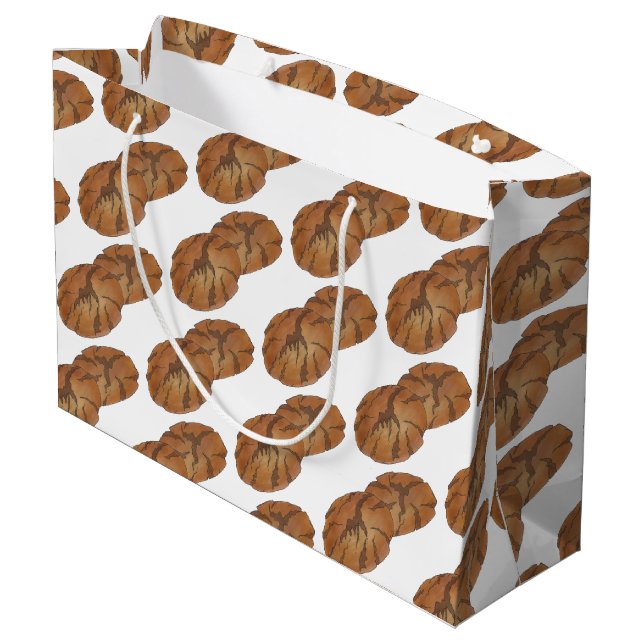 Grand Sac Cadeau Gingersnap Gingersnap Biscuit Ginger Nut cookies (Dos Angle)