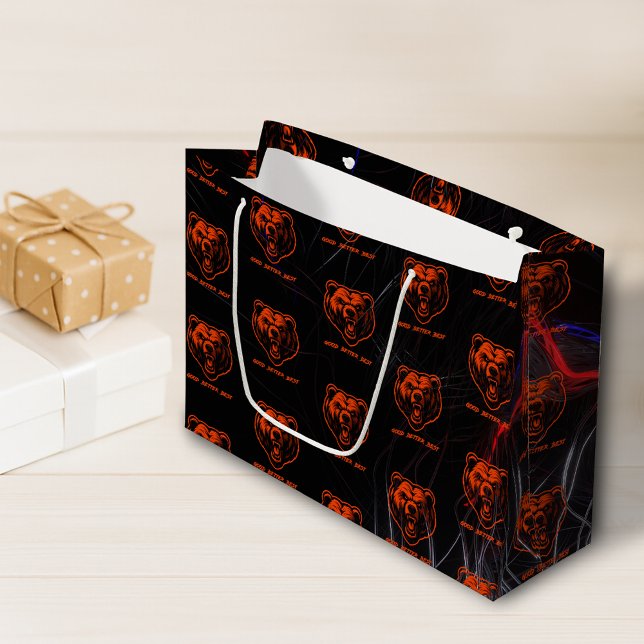 Grand Sac Cadeau Good Better Best Never Let It Rest (Créateur téléchargé)