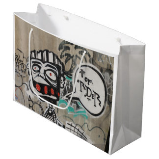Grand Sac Cadeau Graffiti hors de l'ordre