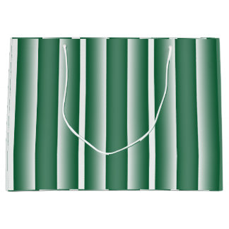 Grand Sac Cadeau Grandes vertes et blanches