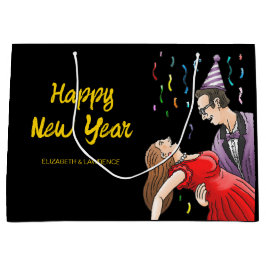 Grand Sac Cadeau Happy New Year