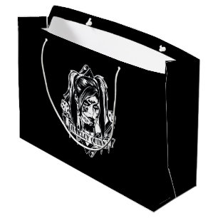 Grand Sac Cadeau Harley Quinn Badge