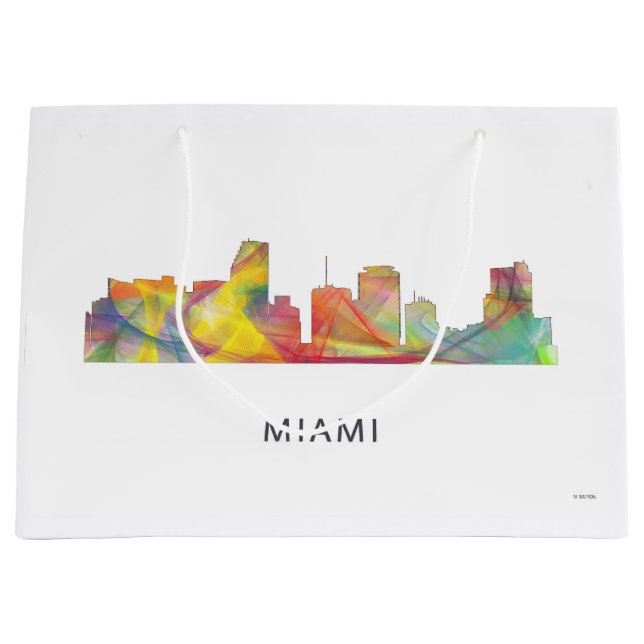 GRAND SAC CADEAU HORIZON WB1 DE MIAMI LA FLORIDE (Devant)