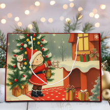 Illustration de Noël Vintage