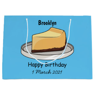 Grand Sac Cadeau Illustration du dessin animé Cheesecake