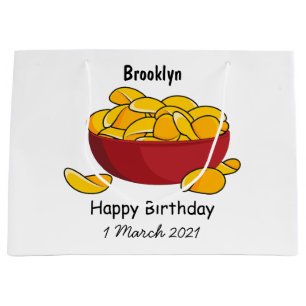 Grand Sac Cadeau Illustration d'une puce de pomme de terre
