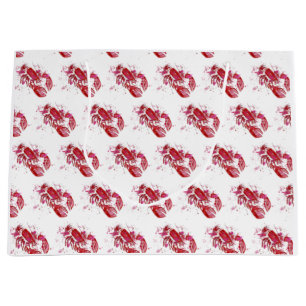 Grand Sac Cadeau Impression de homard