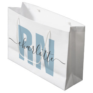 Grand Sac Cadeau Infirmière inscrite à la RN personnalisée